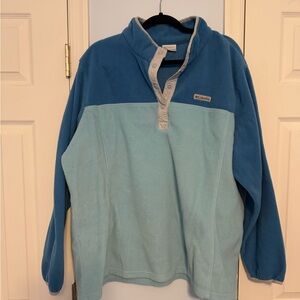 Heavy Columbia Fleece 1/4 Button Up